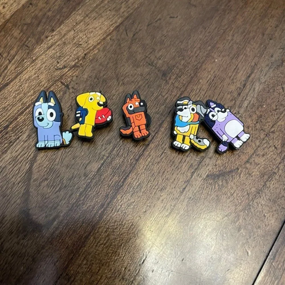 Blue and Friends Shoe Charms